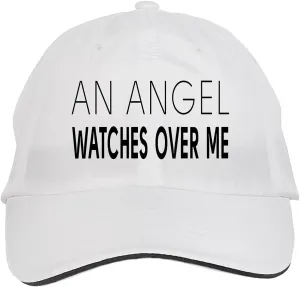 Hat figuratively geological Adjustable Cap, DesU57 White Makoroni - an Angel Watches Over ME 