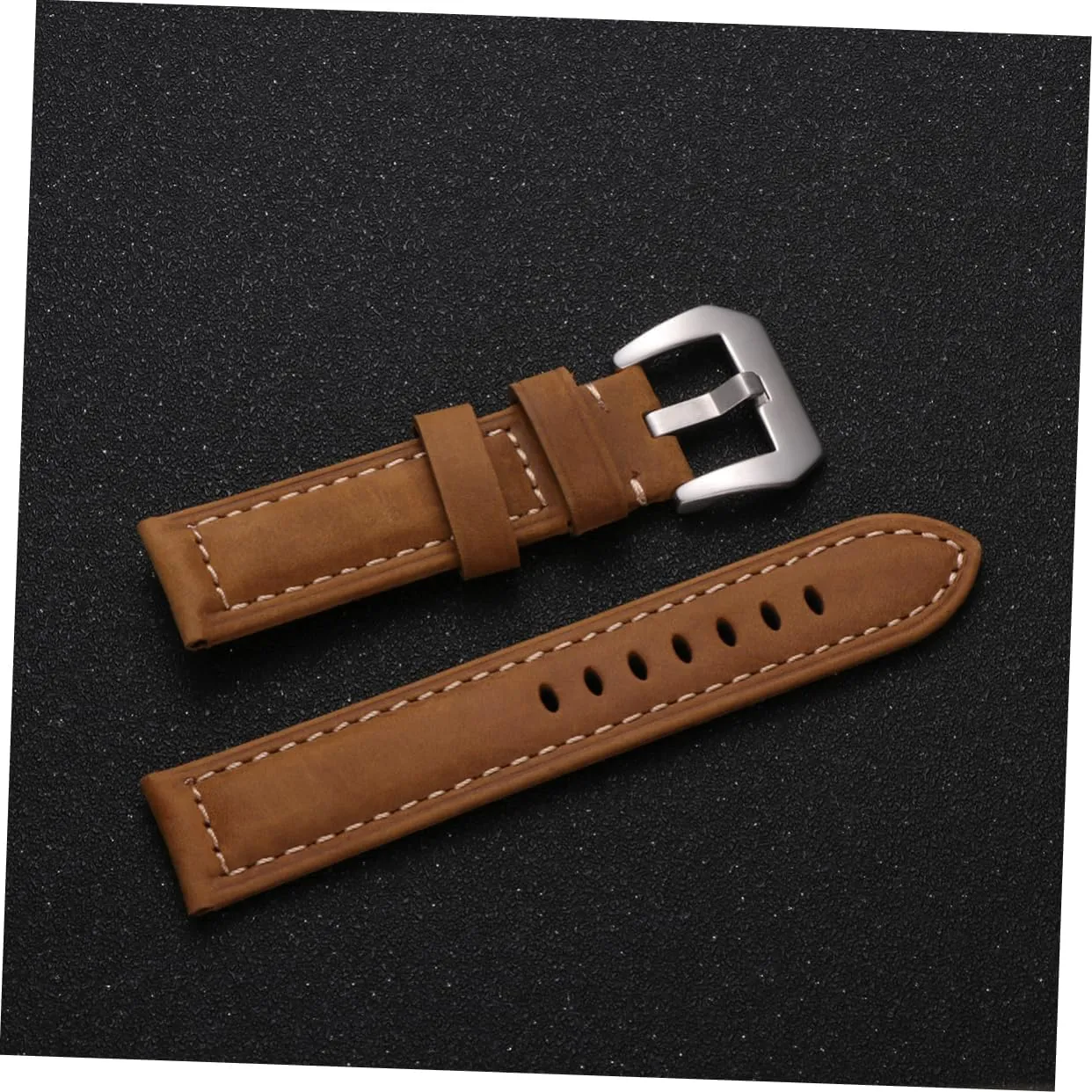 heavy golf Leather Strap Watch Straps Band Replacement Sports Watch Bands for Men Universal Large Dial Watchband PartyKindom 