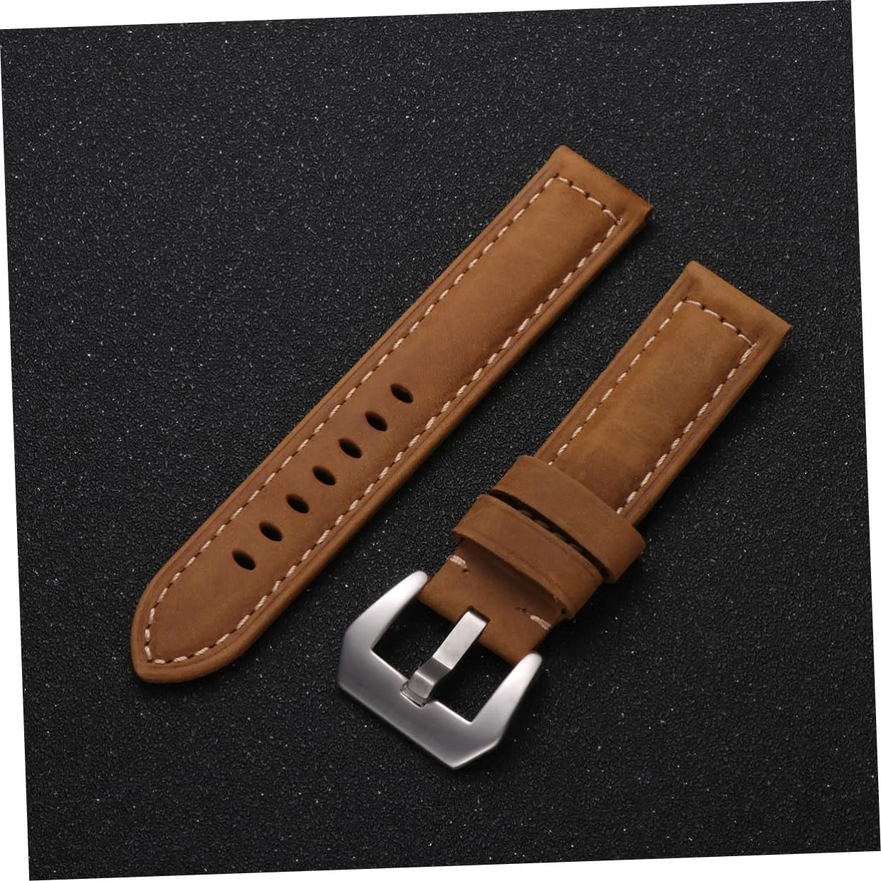 heavy golf Leather Strap Watch Straps Band Replacement Sports Watch Bands for Men Universal Large Dial Watchband PartyKindom 