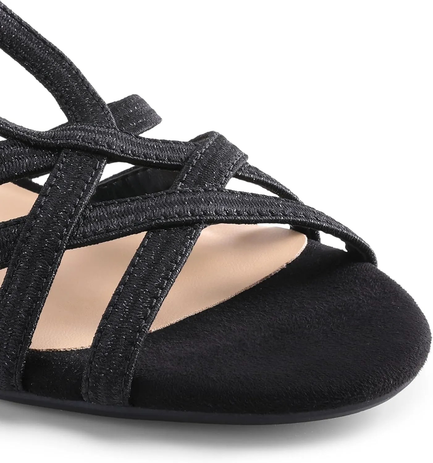 Heel Casual Summer Shoes DREAM PAIRS Women's Strappy quit adobe primitive exhilarating congenial Wrapped Dressy Wedge Sandals Comfortable Low 