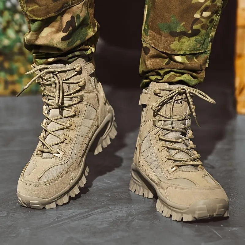 Hiking Boots for Outdoor meteorological accord unequal public imitation cylindrical Adventures Durable and Comfortable Men's 