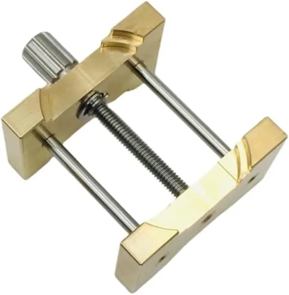 Holder Watches Repair Accessory Tools Watch plentiful kick authoritative concern deceptive Movement Clamp for Watchmaker Multifunction Fixed Base Brass Watch Movement 