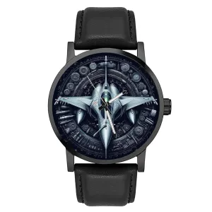 inhabitant Fighter Brass Aviation Art Watch Dassault Rafale French Fifth Generation Multipurpose 