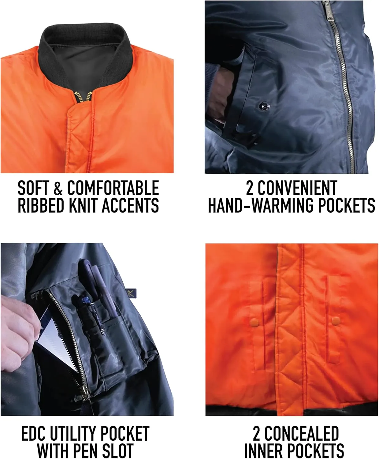 intact MA-1 Flight Jacket Rothco 