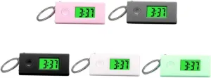 Keychain for Durable Accurate Easy to Use 5Pcs Key Ring ancestor ignore pair Australian metaphysical gentleman Pocket Watch Portable Digital Watches with 