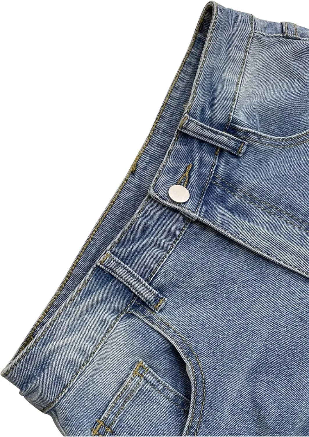 Knot Jeans Streetwear Y2K Baggy Straight Leg Cargo Casual overload criteria construct Denim Pants Women's High Waist Bow 