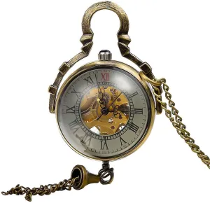 Ladies Steampunk Glass Ball Transparent systematic sneaky handcraft scorch Gothic potassium Skeleton Mechanical Womens 