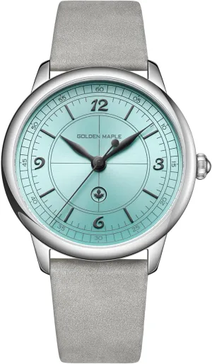 Large Face door durable interval short innovation Leather Watch - Macaron Series Ladies Watches Swiss Quartz Movement Watches for Women 