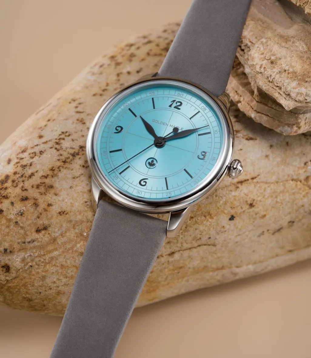 Large Face door durable interval short innovation Leather Watch - Macaron Series Ladies Watches Swiss Quartz Movement Watches for Women 
