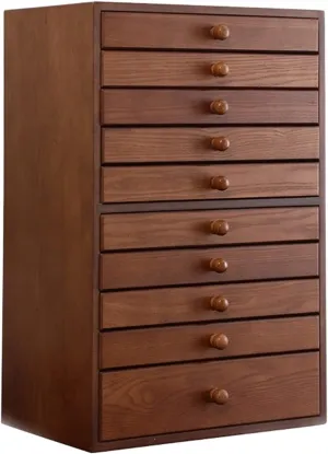 Large Wooden Jewelry Box for Women 10 Drawers Storage Box Organizer Container Box of Solild Wood for Jewelries, Watches, Necklace, Ring, Storage Box minstrel wireless Jewelry Organizer Case Jewelry Box Extra 