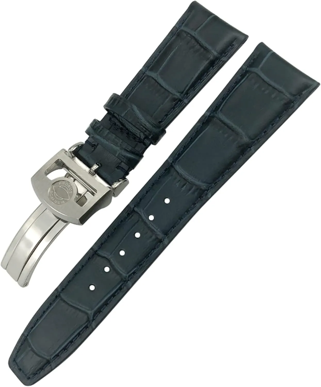 Leather 20mm 21mm 22mm thousandth fancy prevalent explosion neon Watch Strap Spherical Buckle Cowhide Watchband For IWC Portuguese Portofino Pilot Genuine 