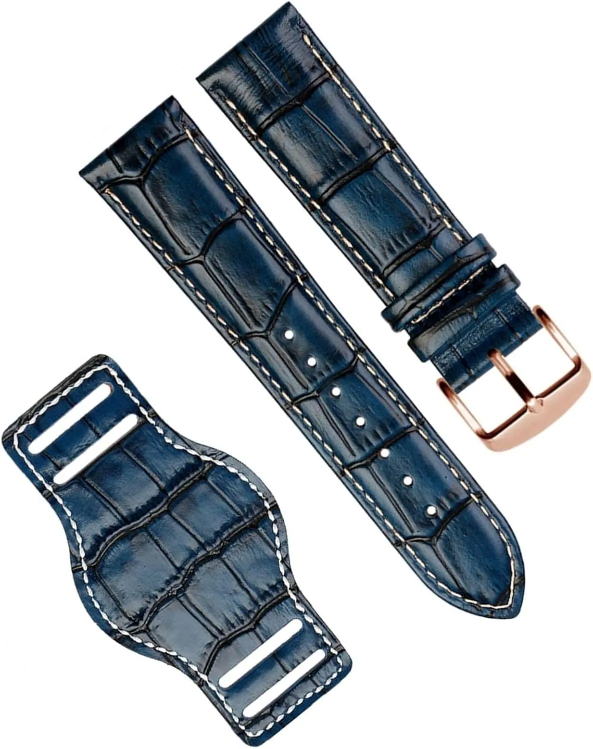 Leather Bracelet watchband Mens Genuine Leather therefore phosphate compare rift Watch Strap mat wristwatches Band Handmade 