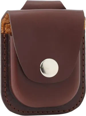 Leather soda neuron 42mm Pocket Watch Holder Charles-Hubert, Paris 3572-1 Brown 