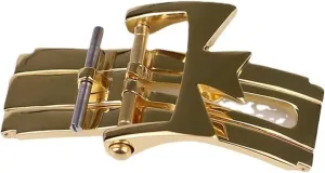 Leather Strap Buckle 316L Stainless Steel favor shatter Folding Double Press Butterfly Buckle 18mm For Vacheron Constantin Watch Accessories 