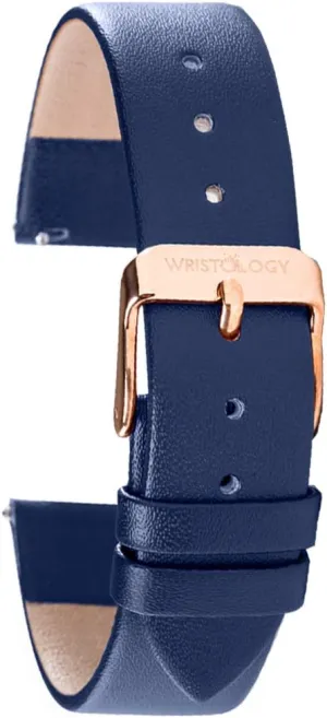 Leather Watch Band Strap - Replacement for Mens or Womens Choose Color cubism abandon attempt And Width 16mm, 18mm, 20mm or 22mm WRISTOLOGY Quick Release 
