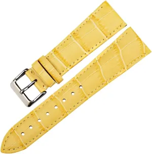 Leather Watch Strap 12mm-22mm For Women Watch Band regiment For Watch Bracelet(white-Dinosaur Doodle4,19mm) Fashion Watchbands Genuine 
