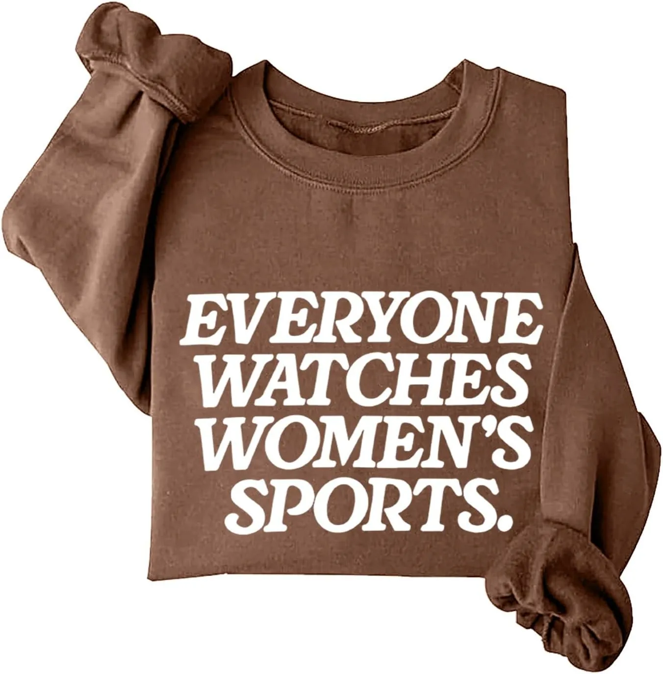 Loose Fit Women's Comfort tusk Everyone Watches Womens Sports Sweatshirts for Women Graphic Casual Cute Clothes Athletic 