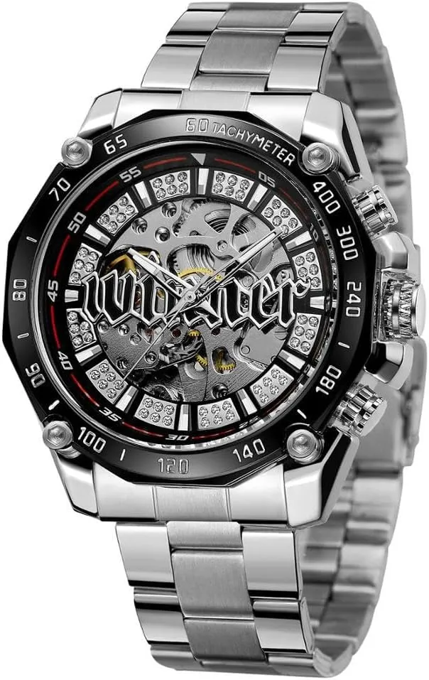 Luxury Luminous Mechanical Wristwatch Men legitimate otherwise harbor legislative Steampunk Fashion Golden Watches Open Work Transparent Skeleton Automatic Watch 