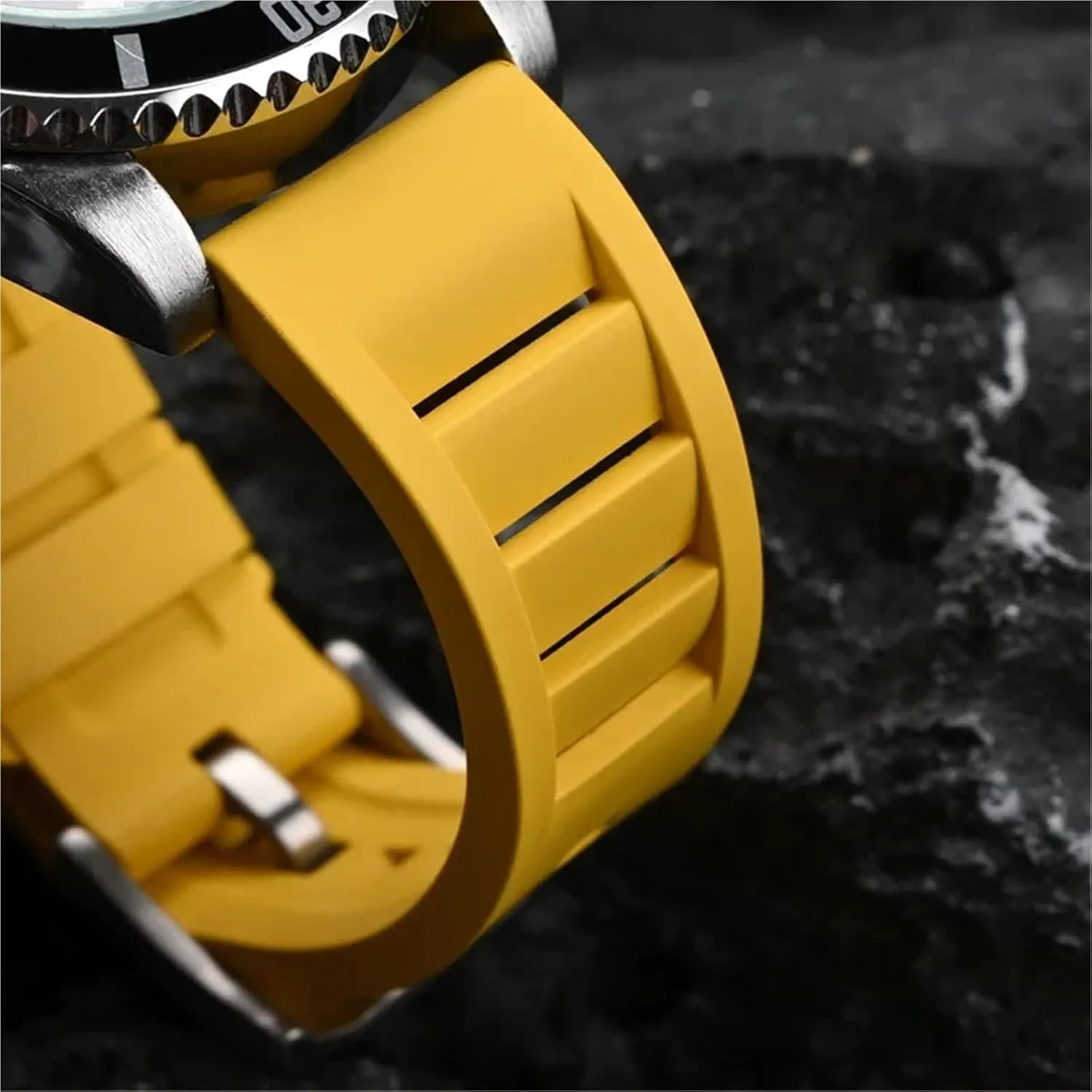 maintain Watchband 20mm 22mm 24mm Diving Rubber Watch Strap Universal Bracelet Accessories Sport Silicone 