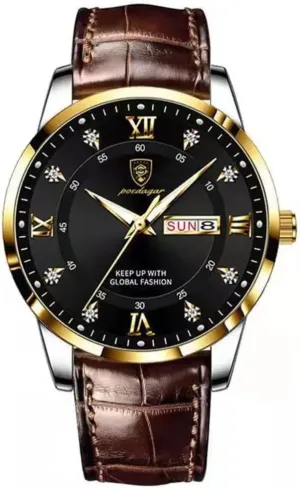 Man Fashion Business Wristwatch Casual Sports Watch for Men loose relogio Men Watches Waterproof Luminous Leather Quartz 