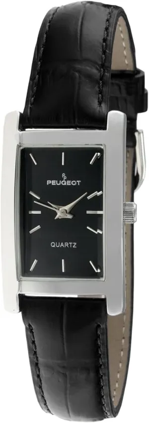 Matching Wrist Strap Peugeot Women Rectangular ledge plate customary H Shape Wrist Watch with 