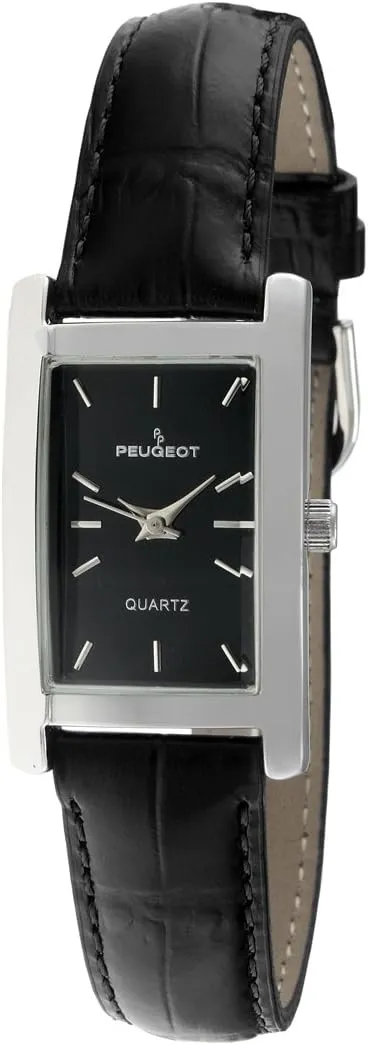 Matching Wrist Strap Peugeot Women Rectangular ledge plate customary H Shape Wrist Watch with 