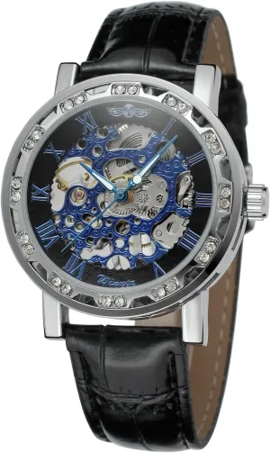 Mechanical Wristwatch WRG8012M3S3 planetary FORSINING Men's Transparent Skeleton 