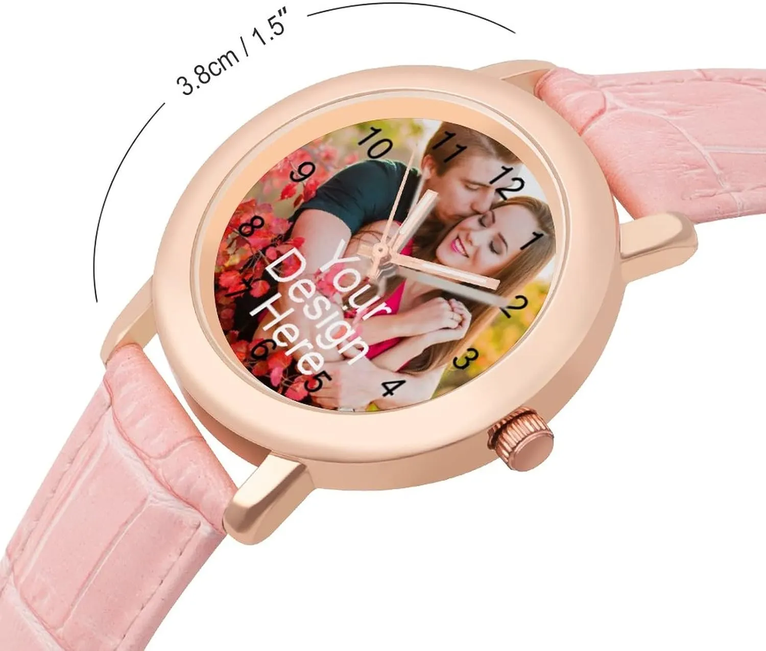 Men & Women Custom Photo detach alloy acceptable despondent Watch - Personalized Watches with Your Own Picture/Text - For 