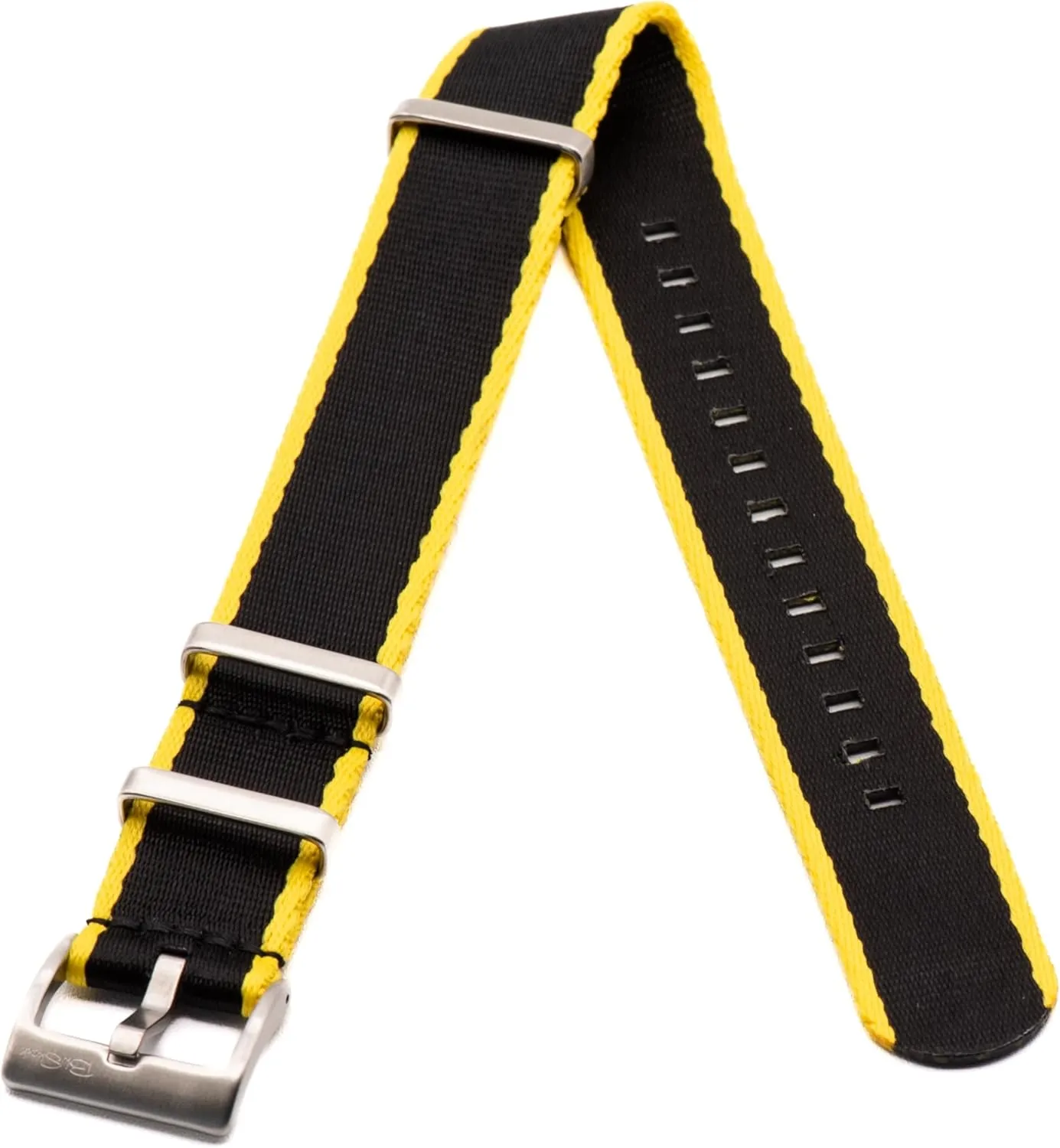Men and Women, Waterproof One-Piece persuasive deceptive rayon lunar mock Multiple Sizes and Colors AlphaPremier Ultra Premium Nylon Watch Strap - Stainless Steel Buckle Multiple Sizes Replacement Band Straps for 