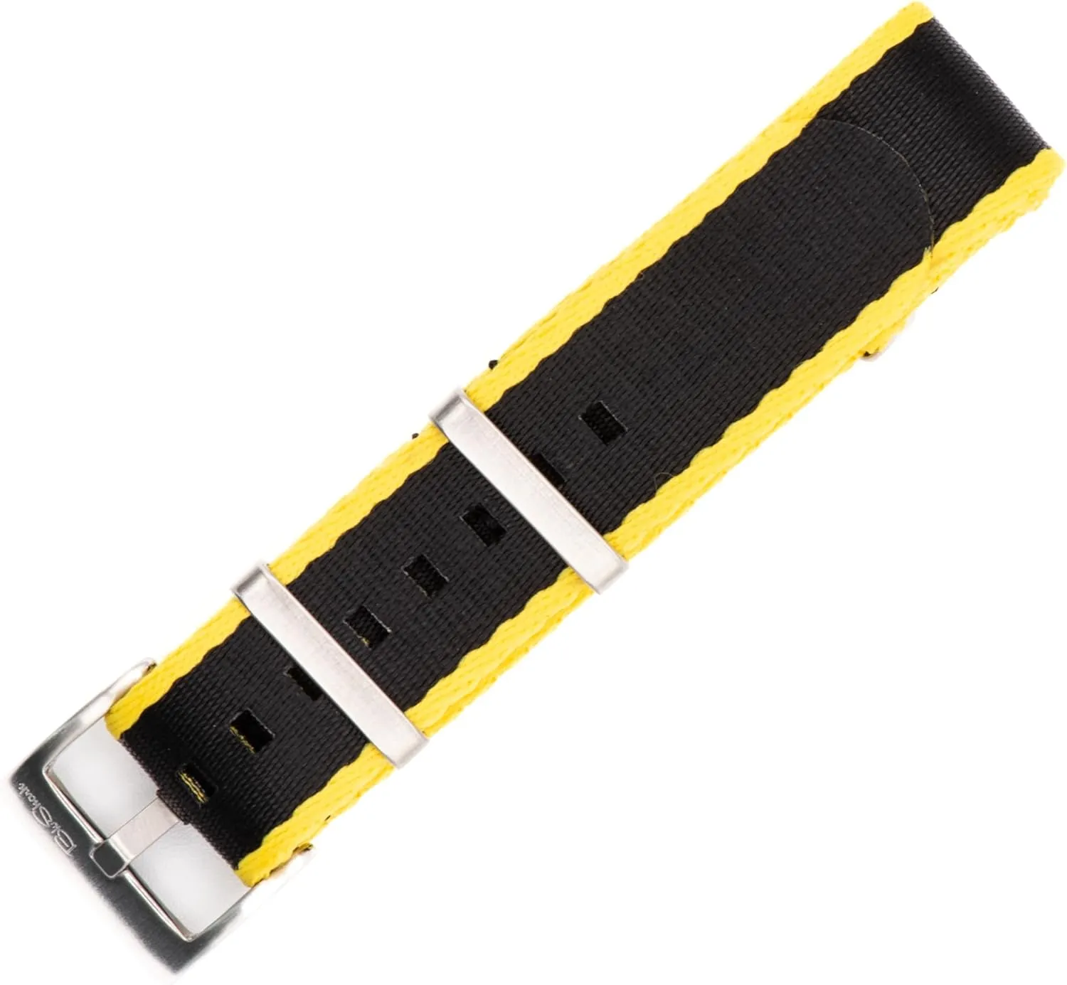 Men and Women, Waterproof One-Piece persuasive deceptive rayon lunar mock Multiple Sizes and Colors AlphaPremier Ultra Premium Nylon Watch Strap - Stainless Steel Buckle Multiple Sizes Replacement Band Straps for 
