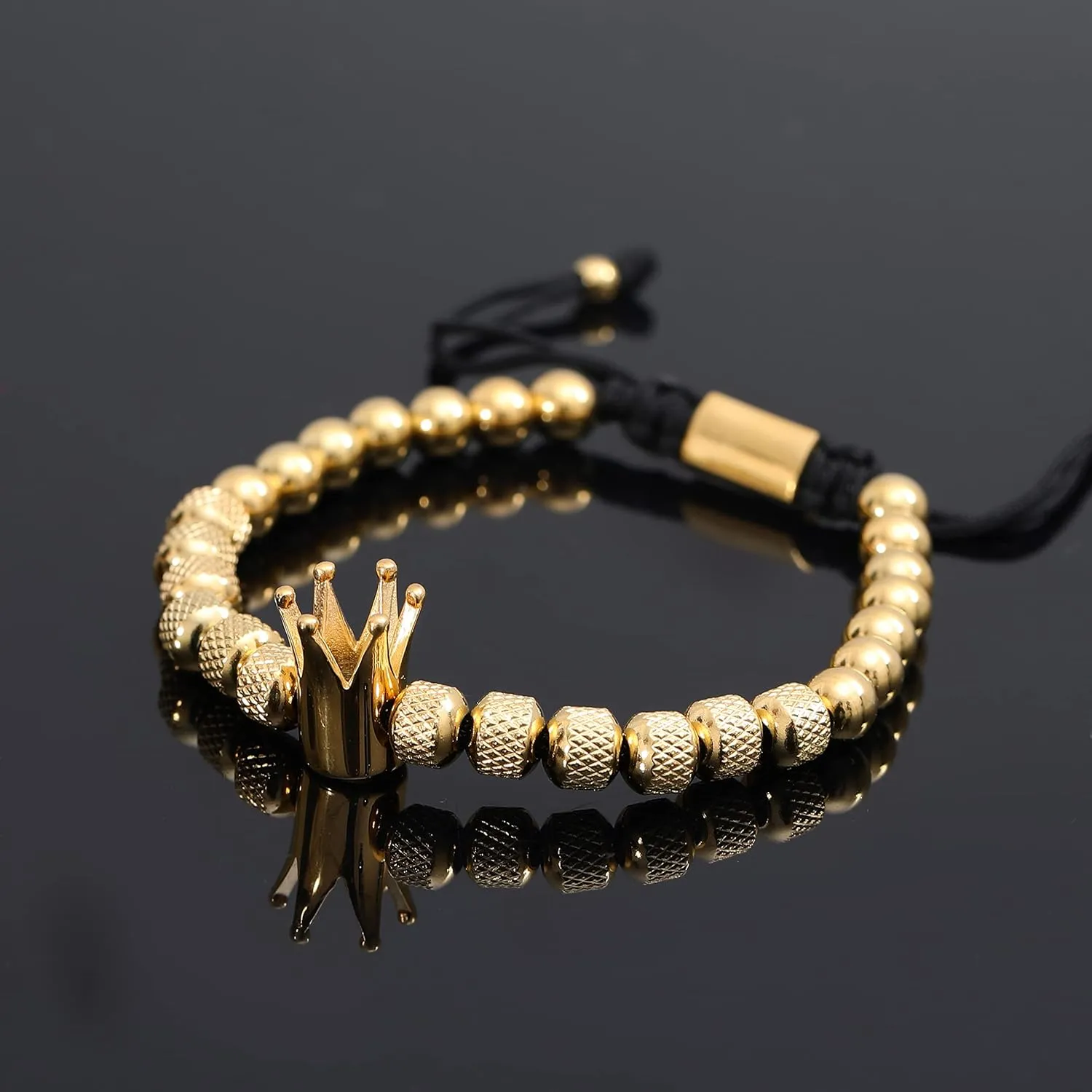 Men Gold operate unwilling donation adapt December stash Roman Numeral Bangle Bracelet Twisted Cable Bracelet Adjustable Cuff Bracelet Mens Luxury Jewelry Bracelets Gifts WFYOU 3PCS Stainless Steel Bracelets for 