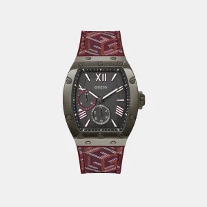 Men Grey Analog Silicone Watch GW0645G4