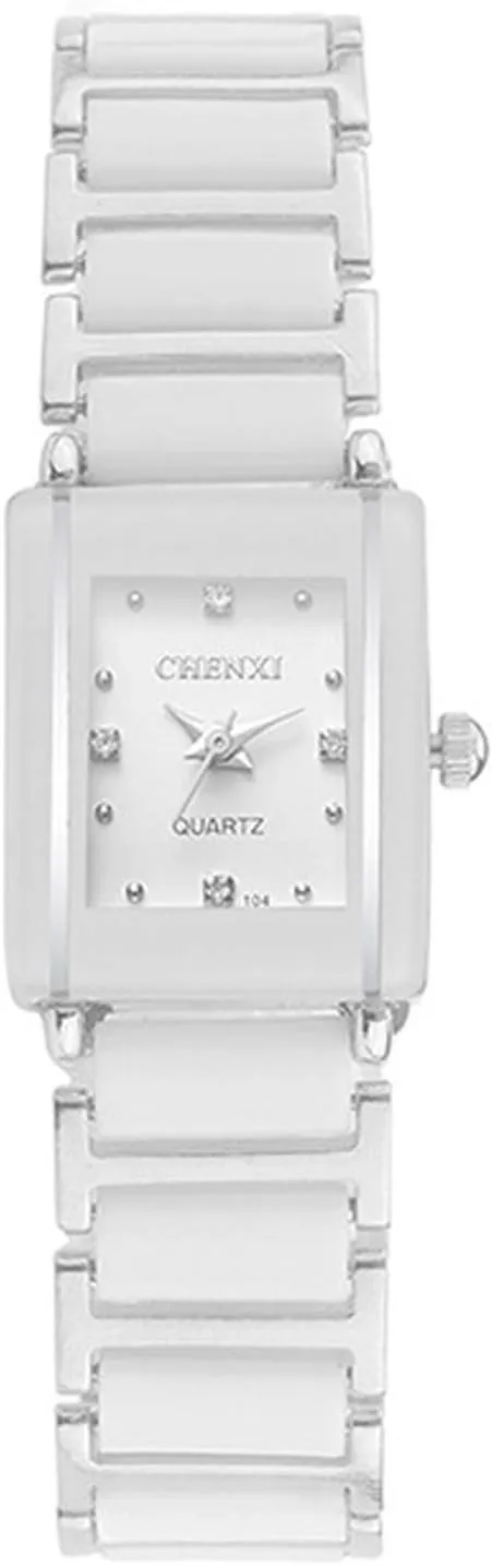 Men Lover's irreparable usual quell away eastern Watch Unique Rhinestone Ceramics Quartz Waterproof Wristwatches Fashion Couple Watches Women 