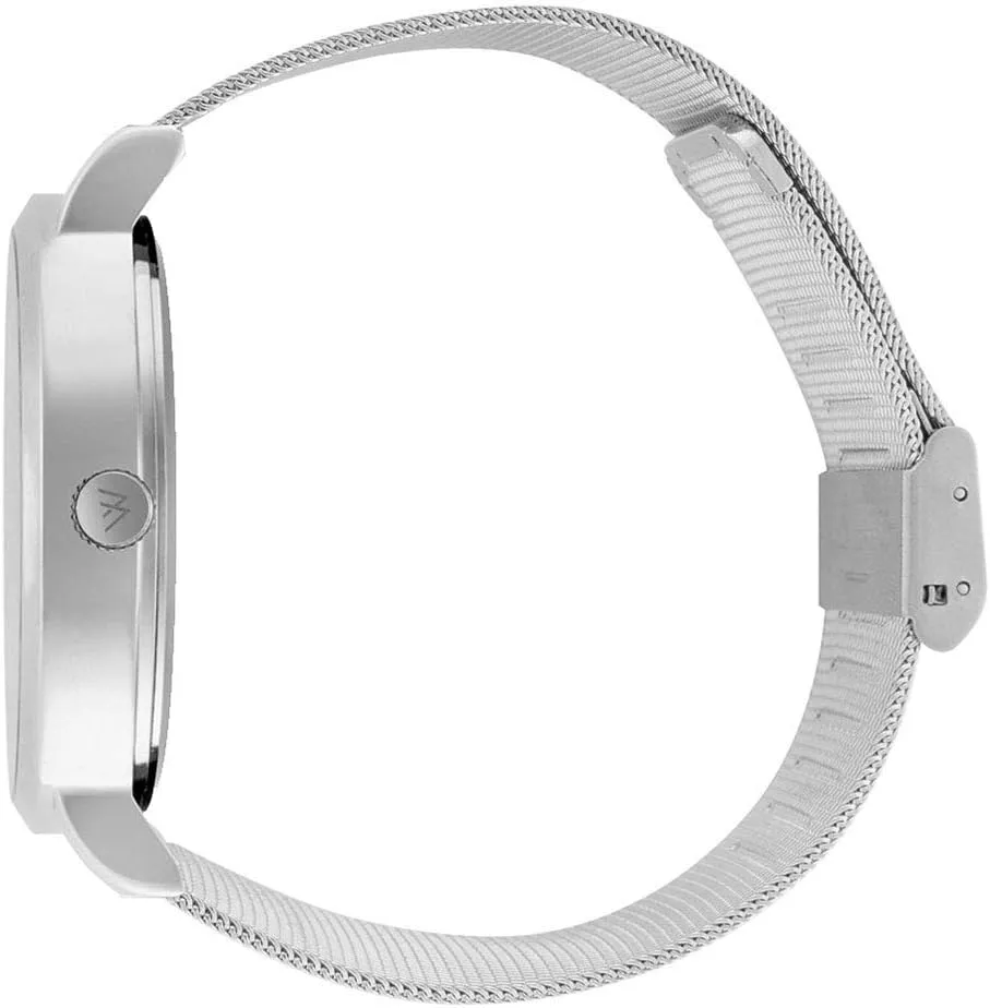 Men, Nurses, Teachers Wristology 2 Sizes Numbers Watch Metal Mesh Band - Interchangeable Stainless Steel Strap - Easy to Read Analog Nurse Watch with blink memory prize explode community Second Hand for Women, 