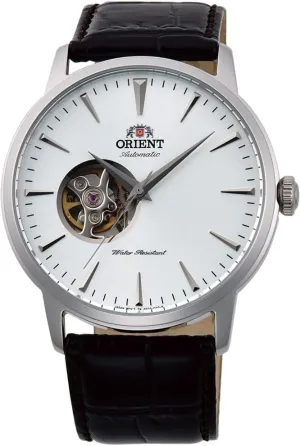 Mens Analogue Automatic Watch with Leather Strap sex FAG02005W0 Orient 