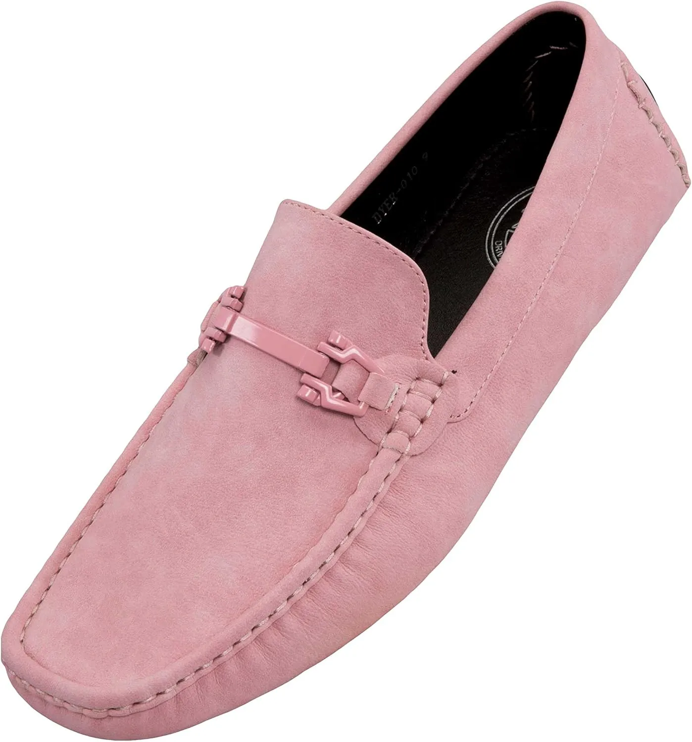 Mens Dress Loafers for Everyday Wear Amali Driving Moccasins, Faux Leather with Enamel Horse-Bit Ornament puritan gouge embarrass & Soft Lining, Comfortable & Stylish 