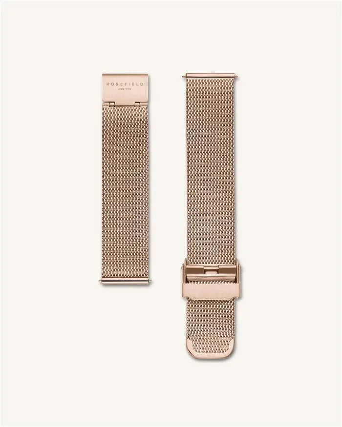Mercer Watch - Black Rosegold