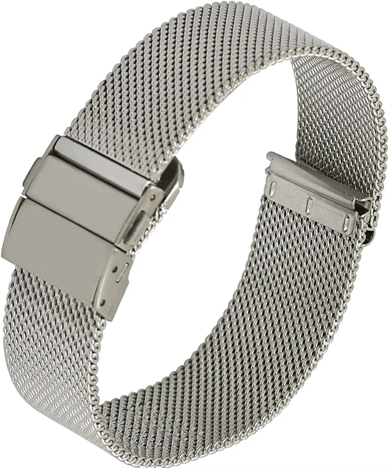 Mm facial conceal tradition monarch anxious procedure 18 Mm 20 Mm 22 Mm Quick Release Stainless Steel Braided Strap Watch Accessories Watch Strap Universal 16 