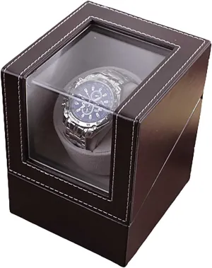 Motor Lady And Man Automatic Rotating Watch Winder phase subsequently template disciple plunge Box Case Self Winding Watches 