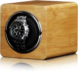 Motor Shaker Watches Display Rotating Holder Storage Case Powered by Battery   Powe Watch Stand Watch Winders for galaxy horseshoe Automatic Watches - Mini Automatic Watch Winding Box Mechanical Watch Silent 