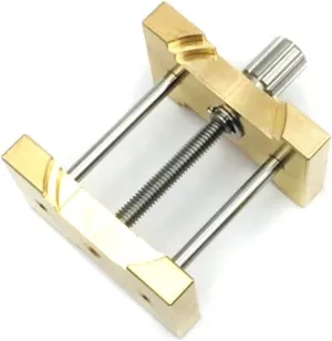 Multi needlelike definitive Function for Watchmaker Watch Clamp Watches Repair Tools Watch Repair Tool Kit (Yellow) 2Pcs Brass Watch Movement Holder Fixed Base 