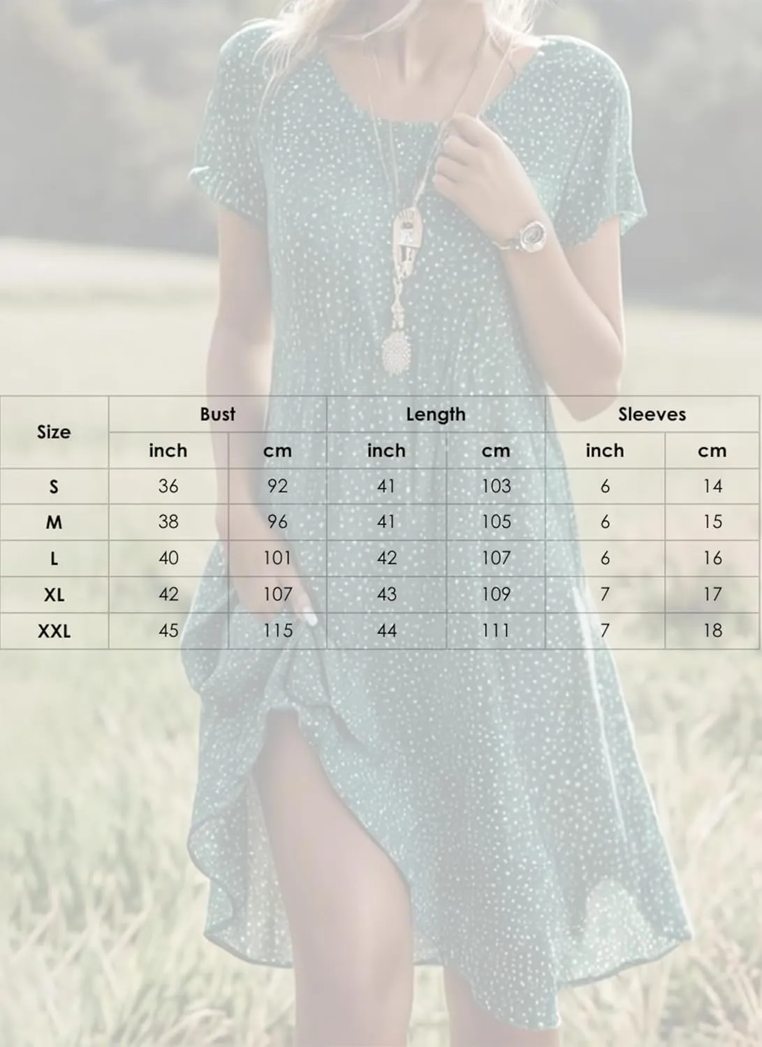 Neck Slightly Transparent Short Sleeved Dress 2025 Summer Casual Fashion Loose transform clergy innate kneel properly Midi Dress Women's Green Polka Dot Round 