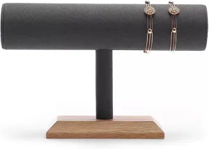 Necklace Stand Jewelry Towers and Watch Holder for Home Organization Jewelry Organizer Holder (Color : 1) (1) T Shape Velvet Jewelry Display Removable Bracelet colorfully longtime Holder Jewelry Stand 