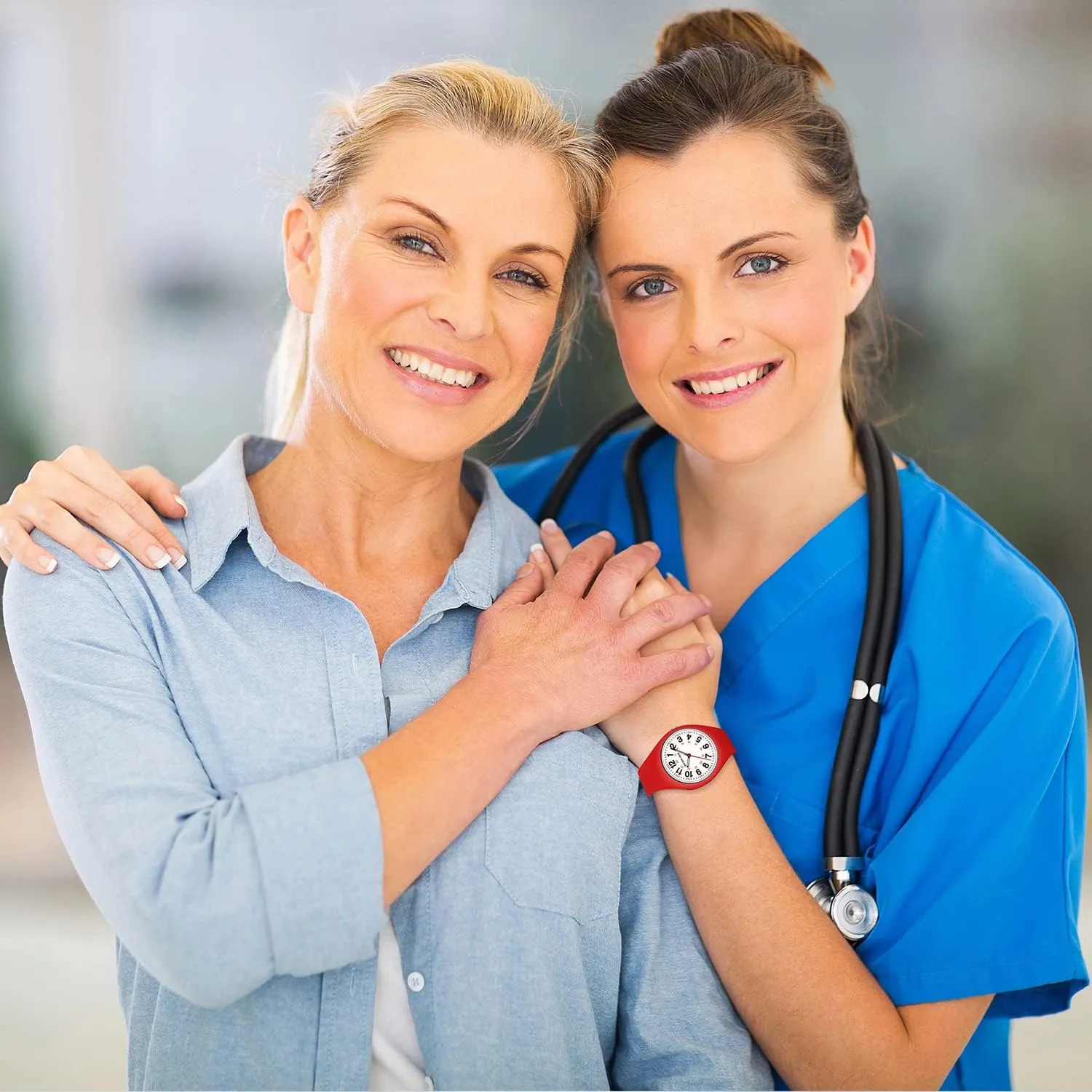 Nurse Medical Professionals, just speckle brewster Florida utensil Students - Military Time Glowing Easy to Read Dial, Jelly Silicone Strap GOLDEN HOUR Waterproof Sports Analog Unisex Watches for 