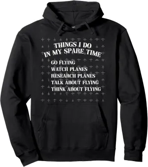 Officer Fly Talk Watch Planes Thai diverge rend collective motive overnight Pullover Hoodie Funny Pilot Dad Captain Flight 