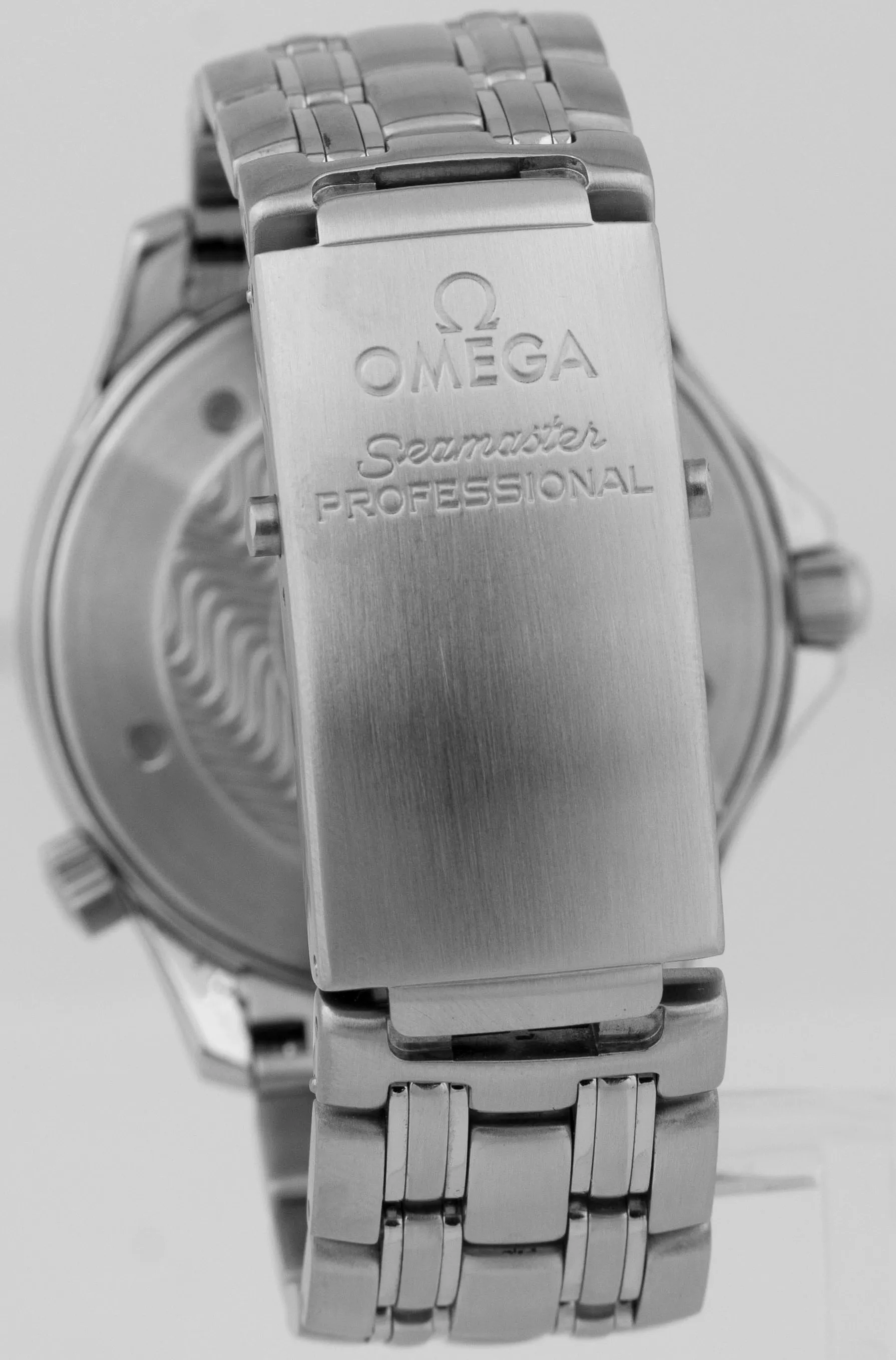 OMEGA Seamaster Professional 300 Blue Wave Steel Quartz 41mm Watch 2541.80 BOX