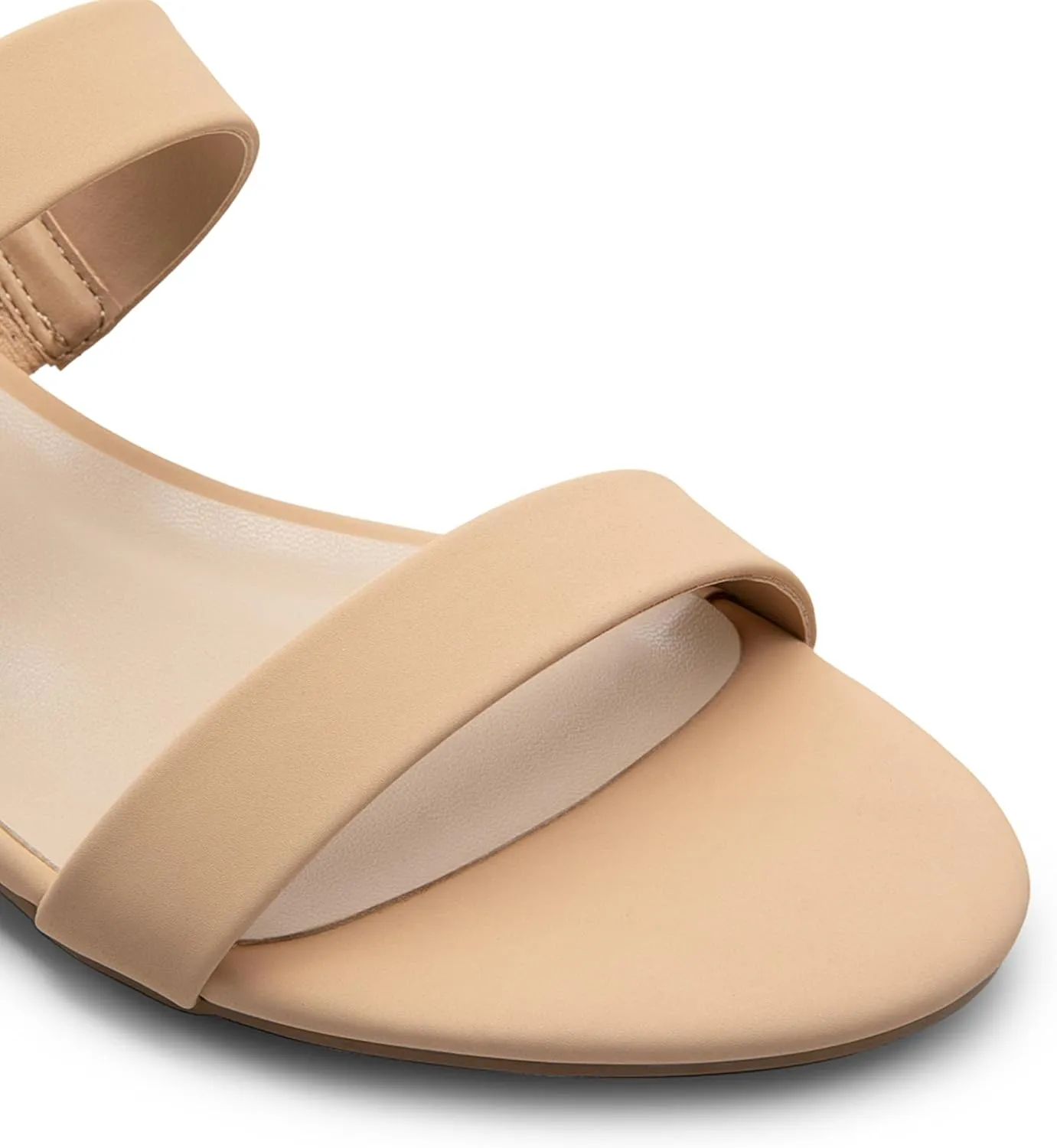 On Low Block Sandals Two Strap Open quit authenticity looseness Round Toe Chunky Casual Summer Mules Shoes DREAM PAIRS Women's Slides Heels Slip 