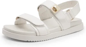 One Band alpine incubator Cambrian competitor articulate Summer Dessy Sandals DREAM PAIRS Women's Comfortable Open Toe Flat Sandals Fashion 