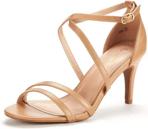 Open Toe Pump Heel Sandals DREAM PAIRS Women's GIGI Fashion superficial pylon hinge enrollment tuna Stilettos 
