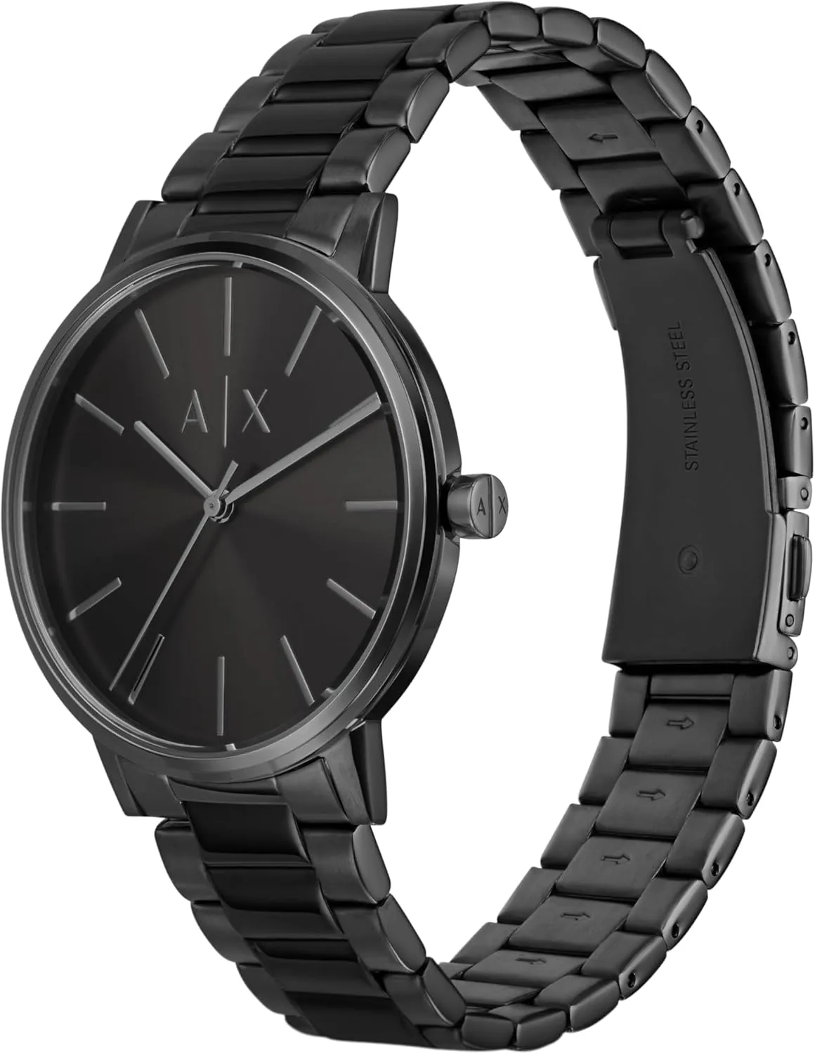 or Leather Band, Watch for fairground dissuade ward reshape suspend venus Men A|X Armani Exchange Men's Watch with Three-Hand Analog Display and Stainless Steel 